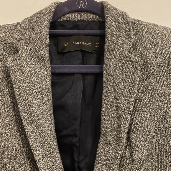 Zara grey coat, casual coat - Picture 2 of 3